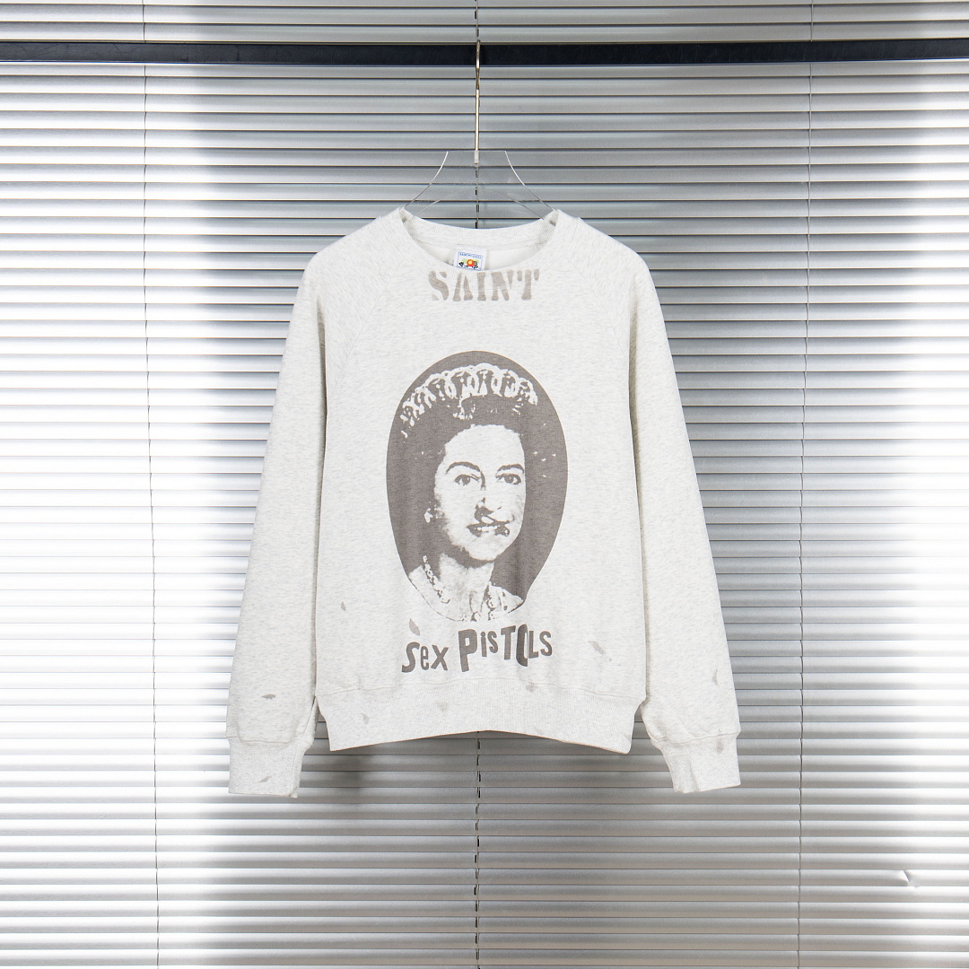 25fw Свитшот Saint Co-brand с  – обзор и цена Streetwear Brand Vintage